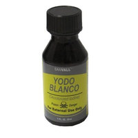 Yodo Blanco - Decolorize Iodine - White Iodine *** 3 PACK *** Sanvall 1oz