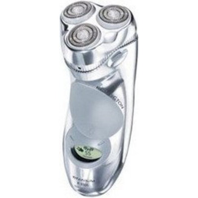 Remington R-9500 Rotary Shaver with Titanium Coated Cutters and Automatic Cleaning System