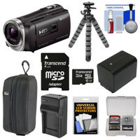 Sony Handycam HDR-PJ340 16GB 1080p HD Video Camera Camcorder with Projector with 32GB Card + Battery & Charger + Case + Flex Tripod + Kit