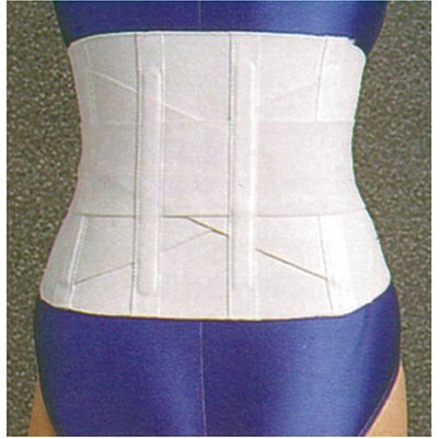 Lumiscope 723S Criss Cross White Back Support, Small