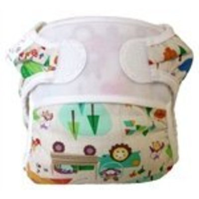 Bummis Swimmi Swim Diaper, Camping Critters, Medium (Discontinued by Manufacturer)