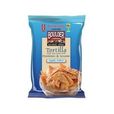 Boulder Canyon Hummus Sesame Tortilla Chips (12x5 OZ) ( Value Bulk Multi-pack)