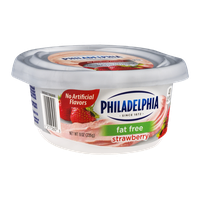 Philadelphia Cream Cheese Fat Free Strawberry