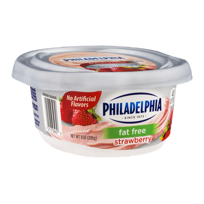 Philadelphia Cream Cheese Fat Free Strawberry