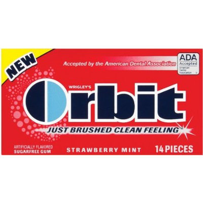 Orbit Strawberry Mint Sugarfree Gum