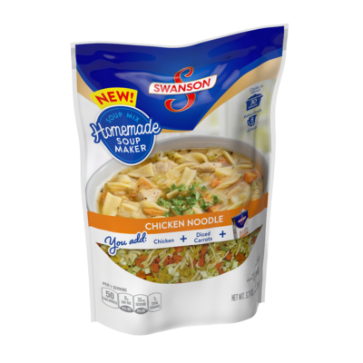 Campbell's Swanson Homemade Soup Maker Chicken Noodle Soup Mix