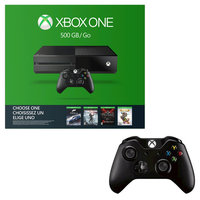 Microsoft Corp. Xbox One 500GB Name Your Game Bundle with Two Wireless Controllers, Black