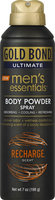 Gold Bond® Ultimate Men’s Essentials Body Powder Spray Recharge