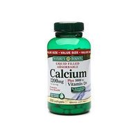 Nature's Bounty Calcium 1200mg Plus 1000IU Vitamin D3, Softgels 200 ea