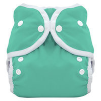 Thirsties Snap Duo Wrap Cloth Diaper - Moss (Green) Size One, Infant Unisex