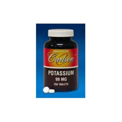Carlson Laboratories Potassium 99 MG - 250 Tablets - Other Minerals