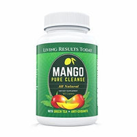 Living Results Today Mango Pure Cleanse Mango Extract and Green Tea Diet Pills, 60 Caplets