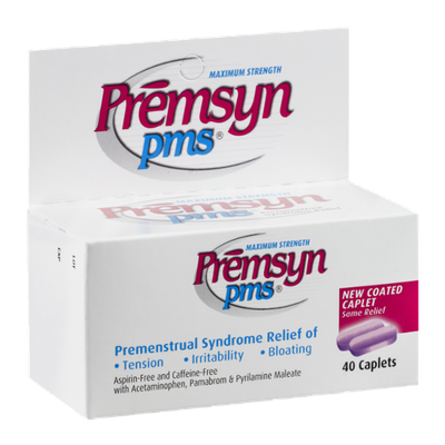 Premsyn PMS Maximum Strength Caplets - 40 CT