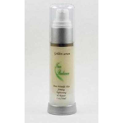GOLDEN SERUM for Skin tightening, firming and sagging prevention. Also has 20% Argireline, DMAE, APT (Red marine Algae), Pepha tight, Hyaluronic acid, Vitamin A (retin-a), Vitamin C, and Syncoll plus much more. 1 oz/30ml.