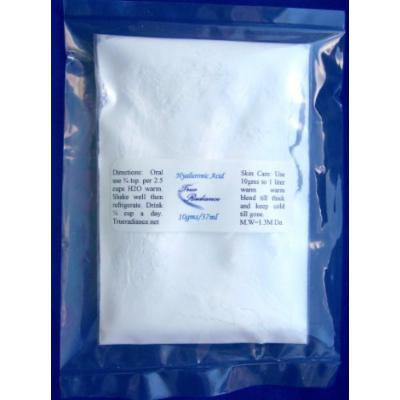 HYALURONIC ACID POWDER for skin or to take orally. 10GMS/100 days worth. Or make your own Hyalronic serum pure and fresh. Hyaluronic acid is a Dietary Supplement used for joint health (joint pain) and skin health.