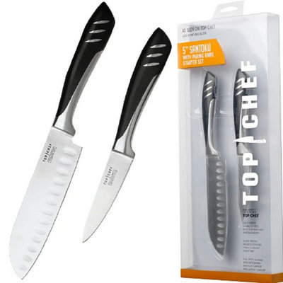 Top Chef Santoku & Paring Knife Set - 2 Pieces