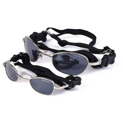 Doggles K9 Optix Xs Silver Frame/Smoke Lens