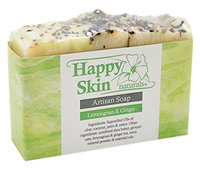 Happy Skin Naturals Lemongrass & Ginger Artisan Soap