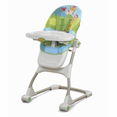 Fisher-Price Discover N' Grow EZ Clean High Chair, Blue, 1 ea