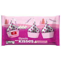Hershey's Kisses Valentines White Cookie Cupcake