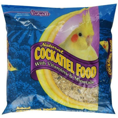 Fm Browns Sons Inc F.M. Brown's Natural Cockatiel Food, 5-Pound