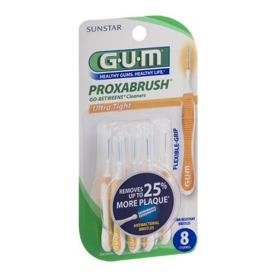 GUM Proxabrush Go-Betweens Cleaners Ultra Tight - 8 CT
