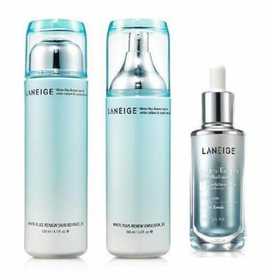SPECIAL EVENT(5~14days FREE INTERNATIONAL SHIPPING)!!!!!! LANEIGE White Plus Renew Skin Refiner + White Plus Renew Emulsion + Original White Plus Renew Essence (2013 New!!)