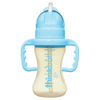 Thinkster Straw Bottles 9 oz Lt Blue thinkbaby 1 Bottle