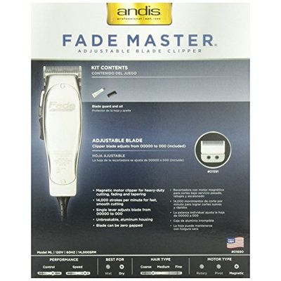 Andis Fade Master with Fade Blade Hair Clipper