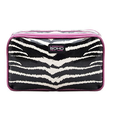 LONDON SOHO NEW YORK Love Fest Double Zip Cosmetics Organizer