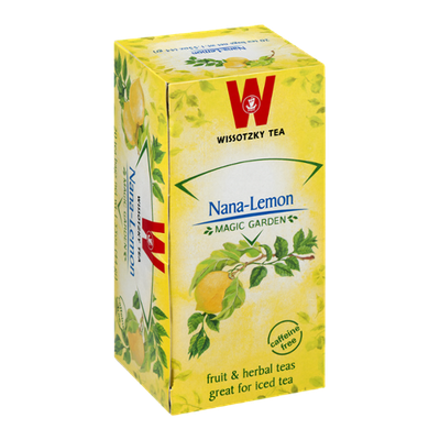 Wissotzky Tea Bags Magic Garden Nana-Lemon - 20 CT