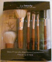 I on Beauty Geo Friendly Bamboo 7 Piece Eyes and Face Brush Set