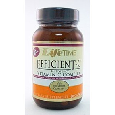 Efficient-C Complex 650mg with Complex Bioflavonoids LifeTime 60 Caps