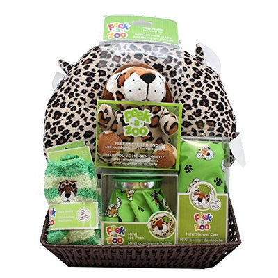Upper Canada Soap Peek A Zoo Bath and Body Gift Basket for Kids