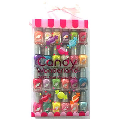 totally Girlz 24-Pack Candy Wonderland Nail Polish Set