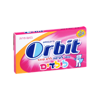 Orbit Kid Tabs Sugarfree Gum Fruit - 14 Pieces