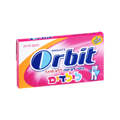 Orbit Kid Tabs Sugarfree Gum Fruit - 14 Pieces