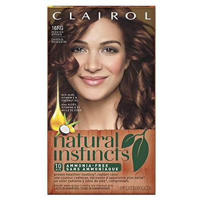 Clairol Natural Instincts 16rg Reddish Brown 1 Kit