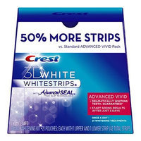 Crest 3D Whitening White Strips with Advanced Seal Vivid