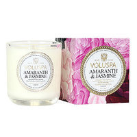 Voluspa Classic Maison Boxed Votive, Classic Votive Candle, Amaranth and Jasmine, 3 oz