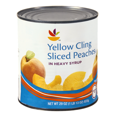 Ahold Yellow Cling Sliced Peaches in Heavy Syrup