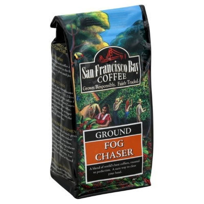 San Francisco Bay Coffee Ground, Fog Chaser, 12 Ounces (Pack of 3)