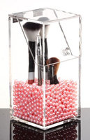 PuTwo PuTwo IT-IG3V-JV0M Make Up Brush Holder Dustproof Storage Box