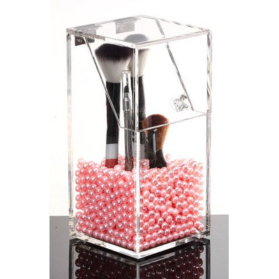 PuTwo PuTwo IT-IG3V-JV0M Make Up Brush Holder Dustproof Storage Box