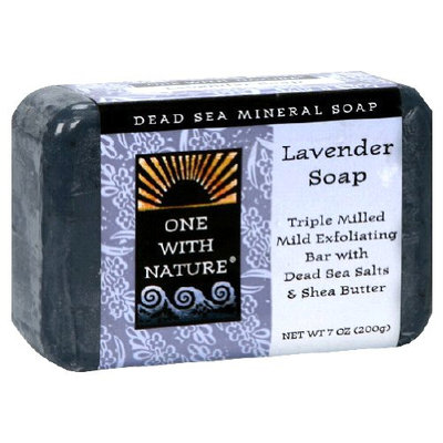One With Nature Dead Sea Mineral Soap Lavender
