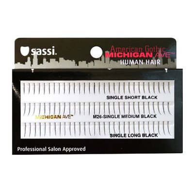 Sassi 804-M26 Michigan Ave 100% Human Hair Single Combo Eyelashes