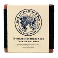 Black Canyon Home and Body Hand Crafted Bar Soap(Dead Sea Mud Scrub)