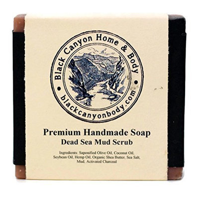 Black Canyon Home and Body Hand Crafted Bar Soap(Dead Sea Mud Scrub)