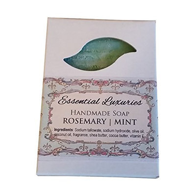 Rosemary Mint Soap - Exfoliating - Poppy Seed