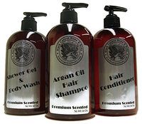 Black Canyon Shower Set (16 Oz Argan Oil Shampoo